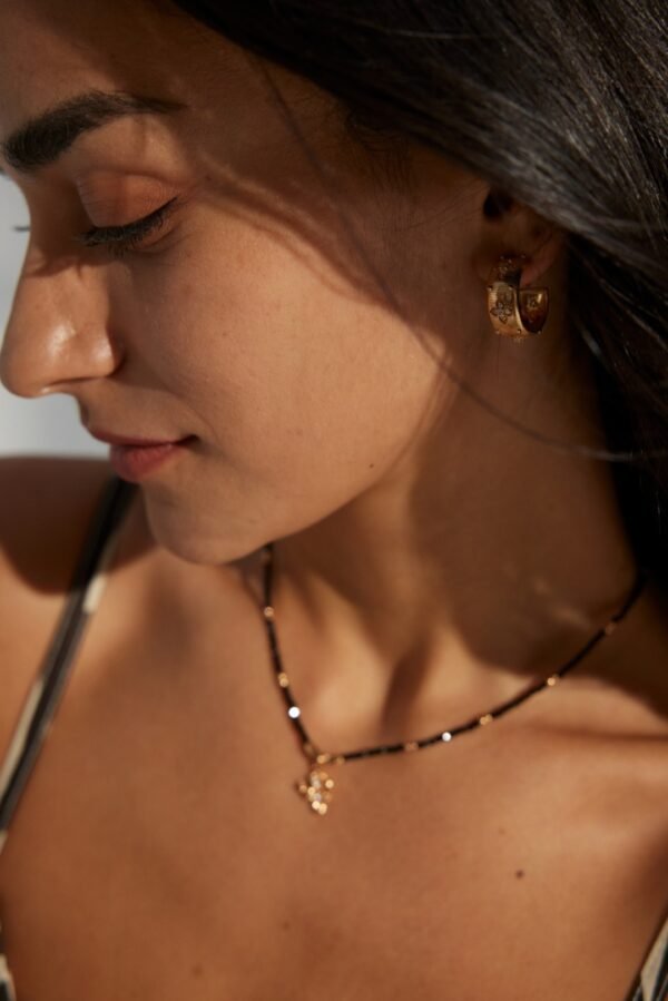 KCD Silver Hoop Earring - Image 7