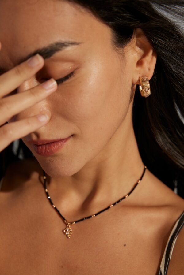KCD Silver Hoop Earring - Image 5