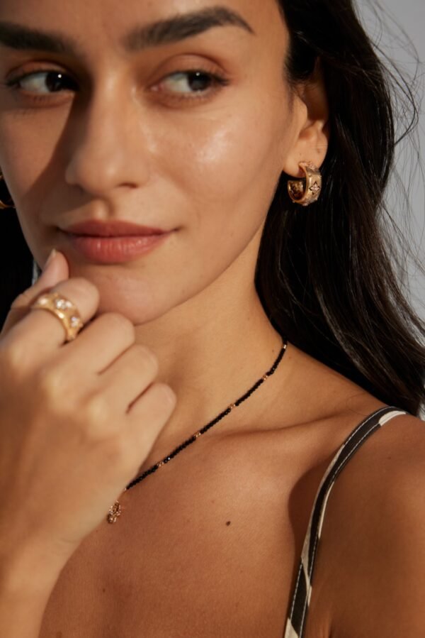 KCD Silver Hoop Earring - Image 9