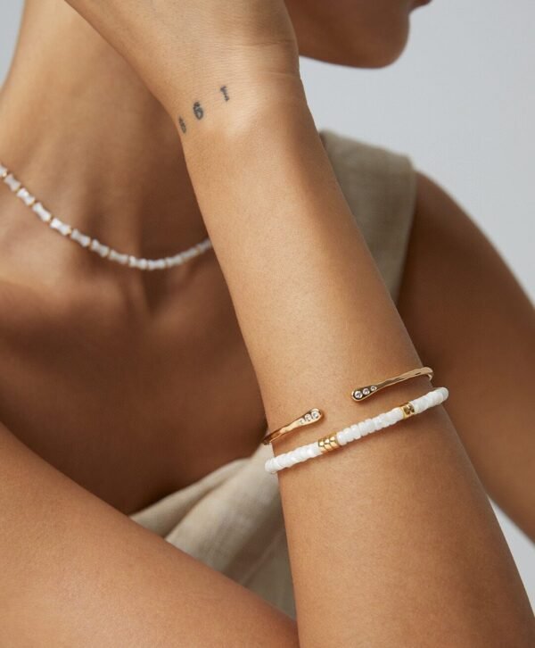 Sterling Silver Simple Bangle Bracelet - Image 2