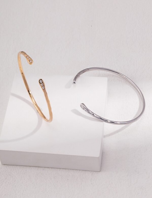 Sterling Silver Simple Bangle Bracelet