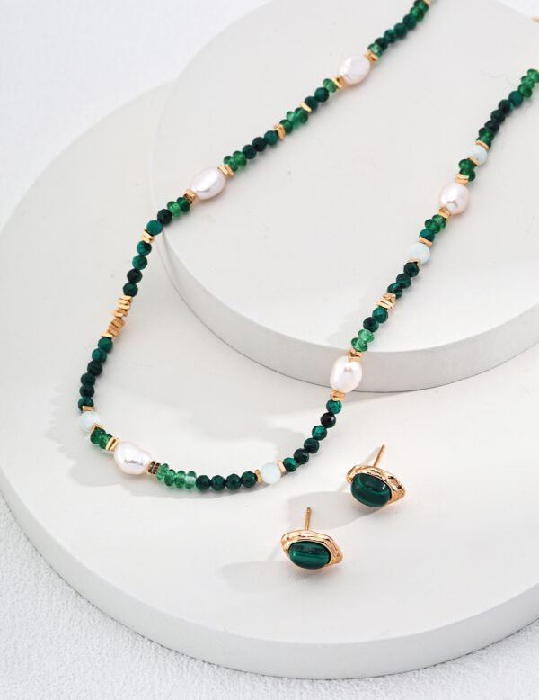 Sterling Silver Pearl Necklace - Image 3