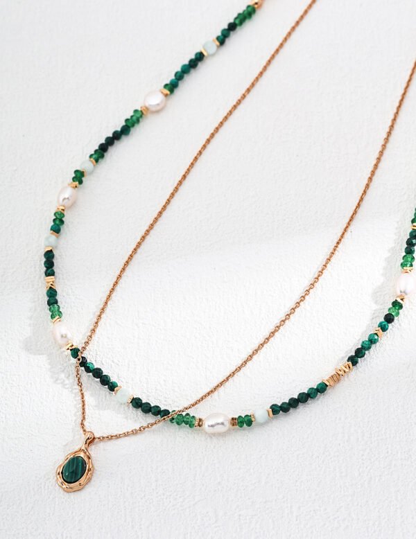 Sterling Silver Pearl Necklace - Image 4