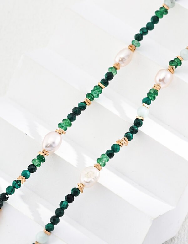 Sterling Silver Pearl Necklace - Image 2