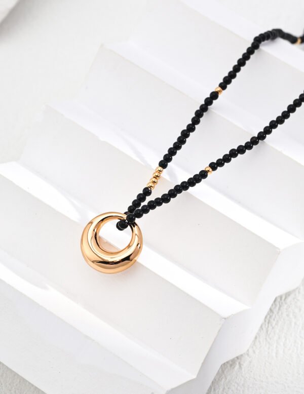 Sterling Silver Agate Necklace - Image 3