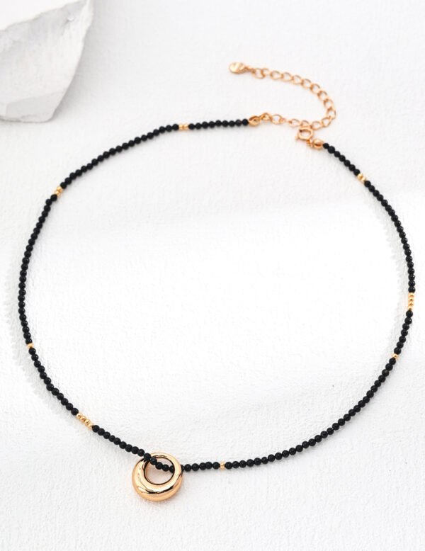 Sterling Silver Agate Necklace