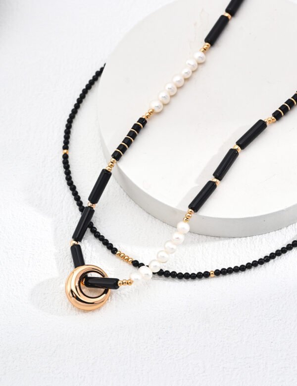 Sterling Silver Agate Necklace - Image 4