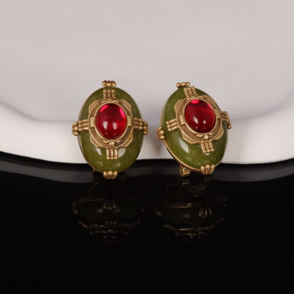 18k Gold Plated Irregular Exquisite Exquisite Earrings