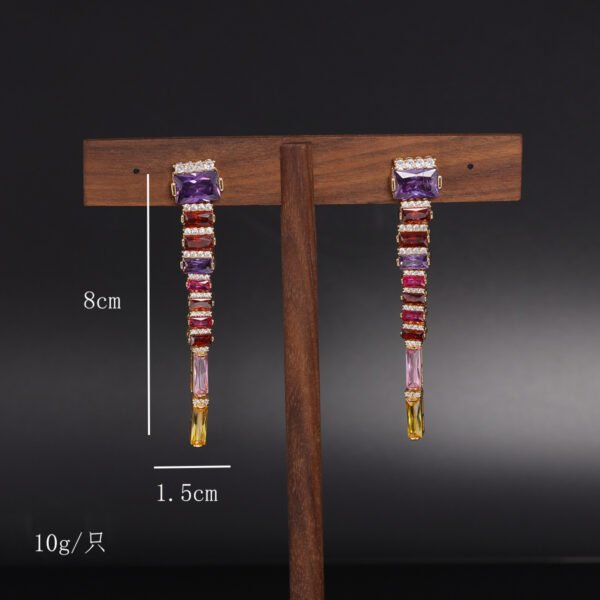 18K Gold Plated Irregular Shape Plating Earrings