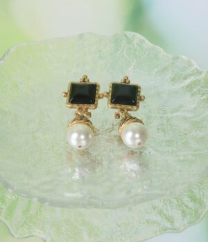 18k Gold Plated Vintage Irregular Exquisite Earrings