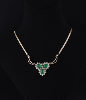 18K Gold Plated Vintage Exquisite Ball Chain Necklace