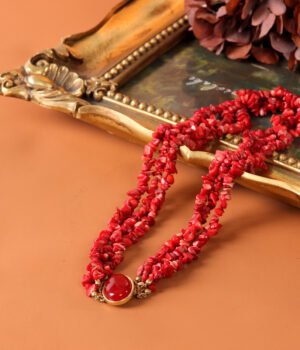 18k Gold Plated Vintage Gourd Unique Necklace