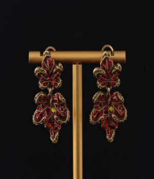 18K Gold Plated Vintage Unique Elegant Earrings