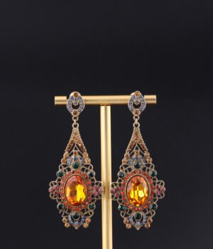 18k Gold Plated Vintage irregular Exquisite Earrings