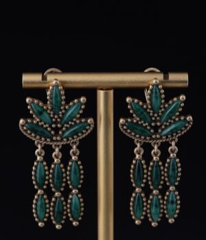 18K Gold Plated Water Drops Unique Women'S Earrings