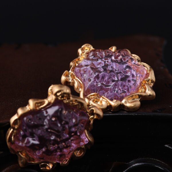 18K Gold Plated Irregular Shape Earrings