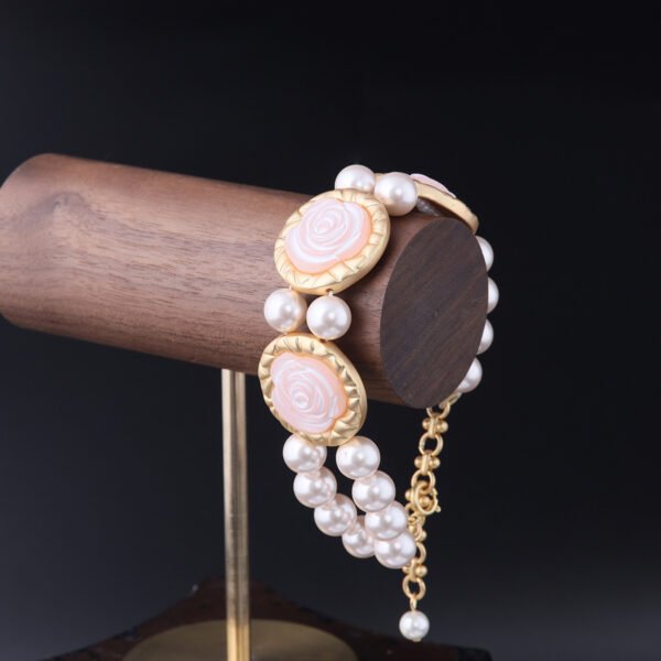 18K Gold Plated Rose Vintage Exquisite Bracelet