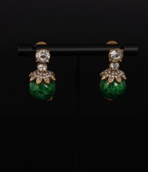 18k Gold Plated Vintage irregular Elegant Earrings