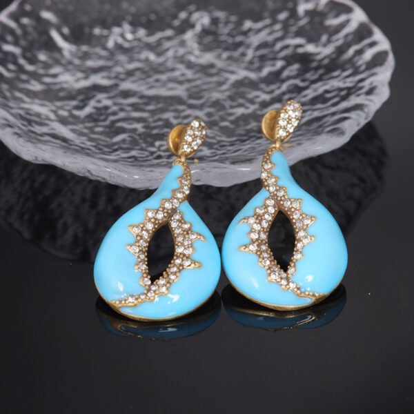 18K Gold Plated Irregular Shape Earrings