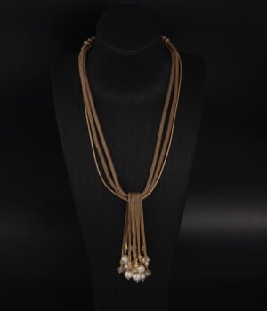 18k Gold Plated Vintage Palace style Unique Necklace