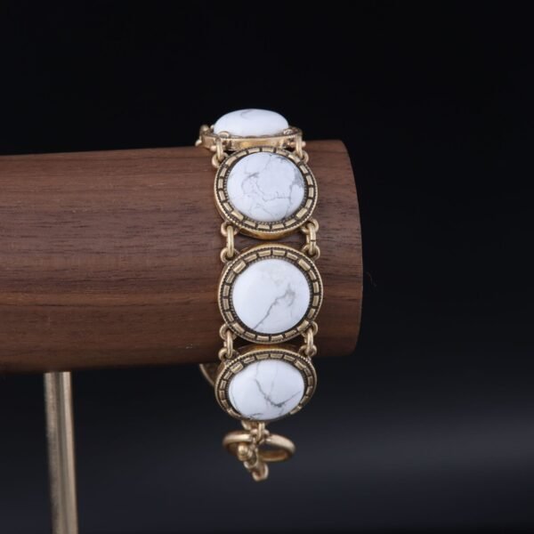 18K Gold Plated Round Vintage Exquisite Bracelet