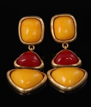 18k Gold Plated Vintage No rule Exquisite Earrings