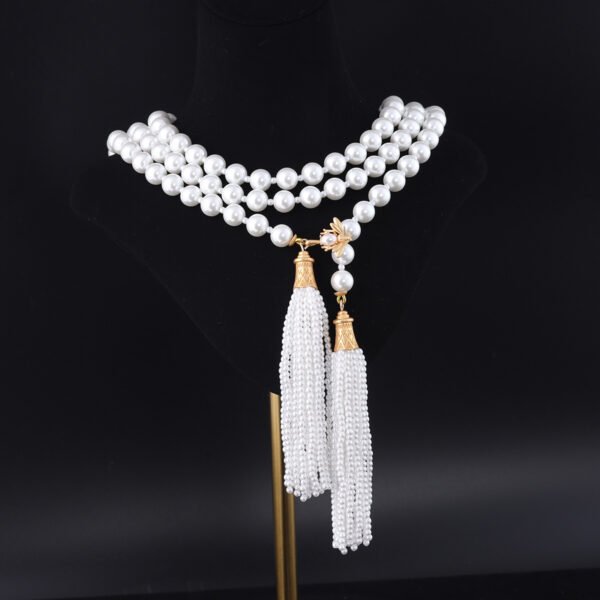 18k Gold Plated Round Exquisite Unique Necklace