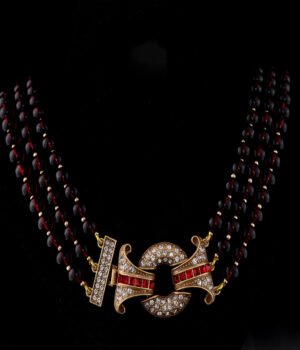 18K Gold Plated Vintage Circle Exquisite Necklace