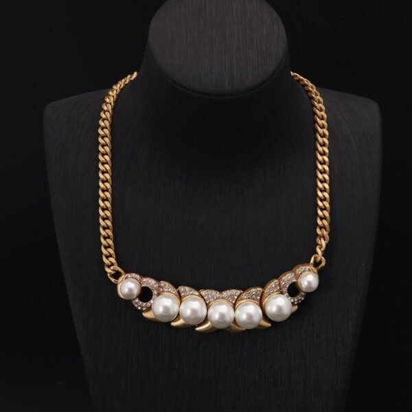 18K Gold Plated Snake Bone Chain Exquisite Necklace