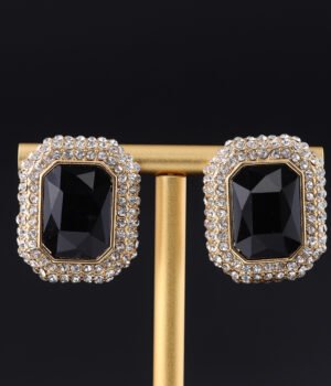 18k Gold Plated Sugar cubes unique Exquisite Earrings