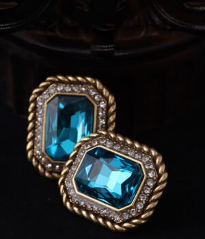 18K Gold Plated Squares Exquisite Exquisite Earrings
