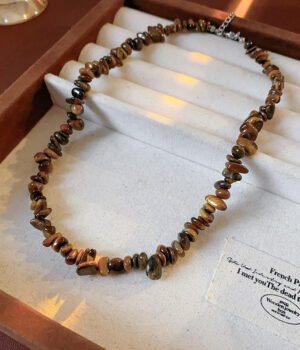 Brown Tiger Eye Necklace