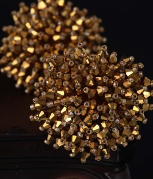 18K Gold Plated Flowers Exquisite Exquisite Earrings