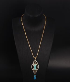 18k Gold Plated Vintage Gourd Exquisite Necklace