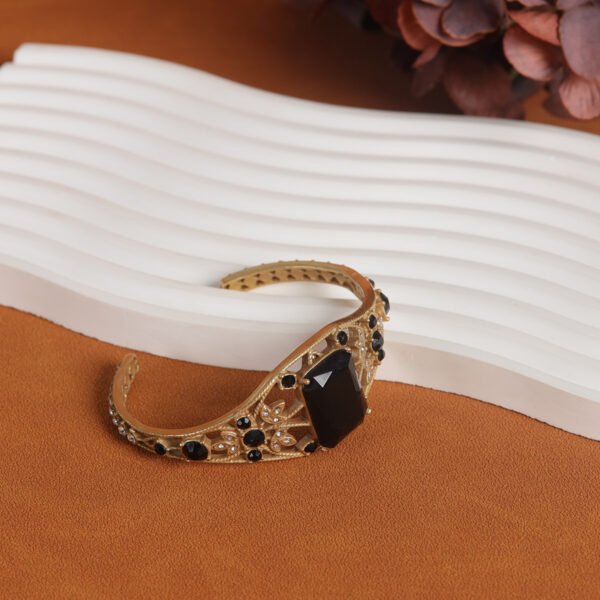 18K Gold Plated Exquisite Double Ring Bangle