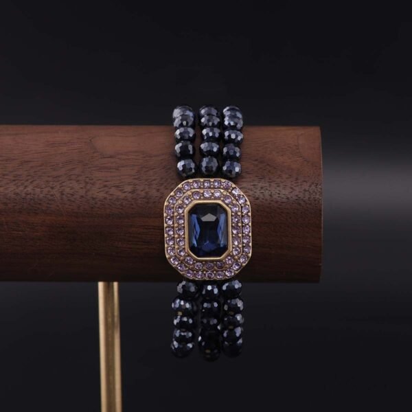 18K Gold Plated Hexagons Vintage Exquisite Bracelet