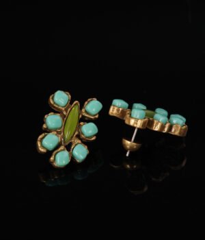 18k Gold Plated Vintage irregular Exquisite Earrings