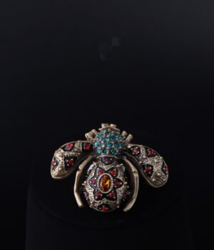 18K Gold Plated Vintage Ladybug Unique Unique Brooch