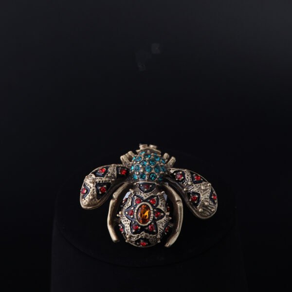18K Gold Plated Vintage Ladybug Unique Unique Brooch
