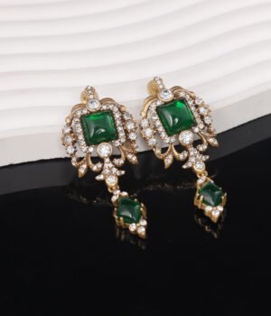 18K Gold Plated Vintage Irregular Earrings