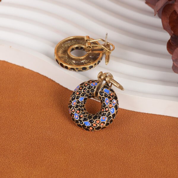 18K Gold Plated Irregular Shape Exquisite Earrings
