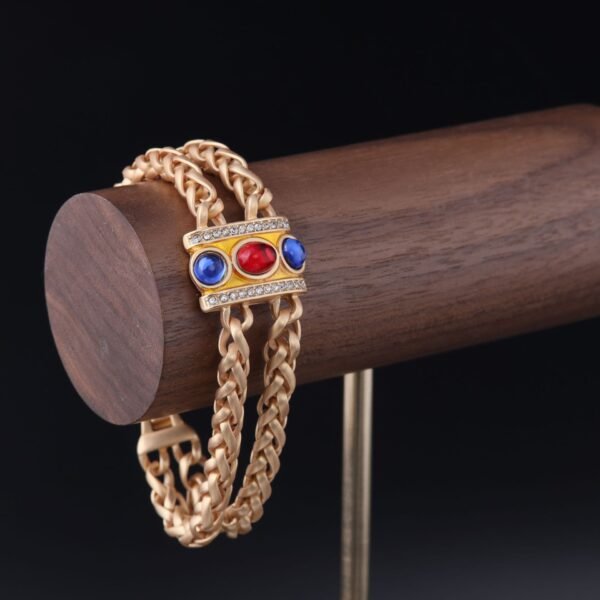 18K Gold Plated Lines Exquisite Bracelet