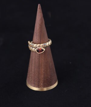 18K Gold Plated Vintage Exquisite Palace Style Ring