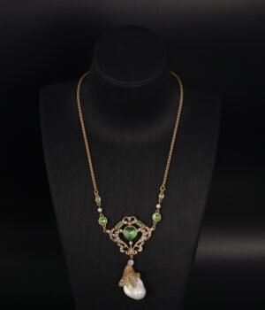 18k Gold Plated Vintage chanel style Exquisite Necklace