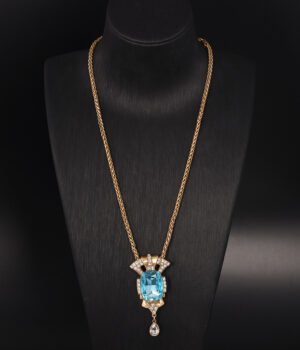 18K Gold Plated Vintage Gourd Elegant Necklace