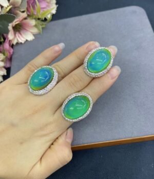 Temperature Sensing Color Changing Ring Adjustable Size