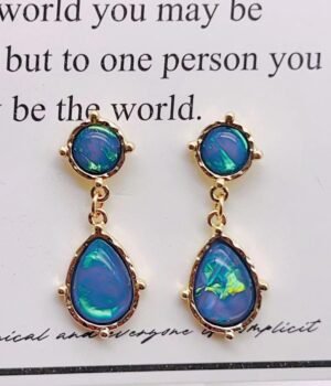 The Wizard Of Oz Fantasy Vintage Geometric Earrings