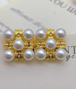 Vintage Elegant Imitation Pearl Earrings