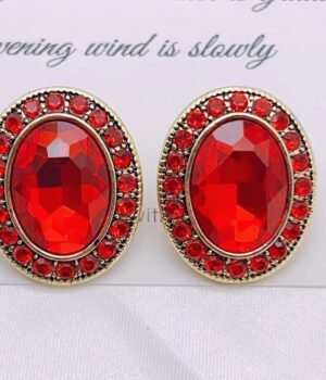 Red Vintage Earrings